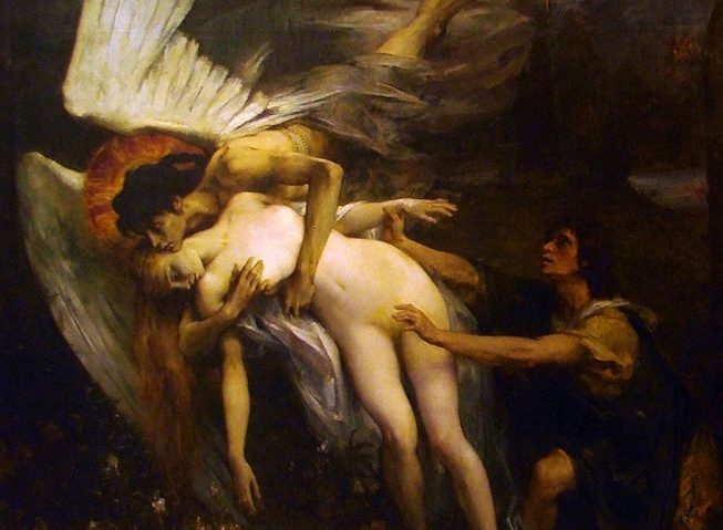 Imagen: «La joven y la muerte» (1900). Henri Léopold Lévy.